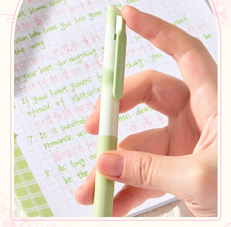 Soft Palette Retractable Gel Pens - product detail 8
