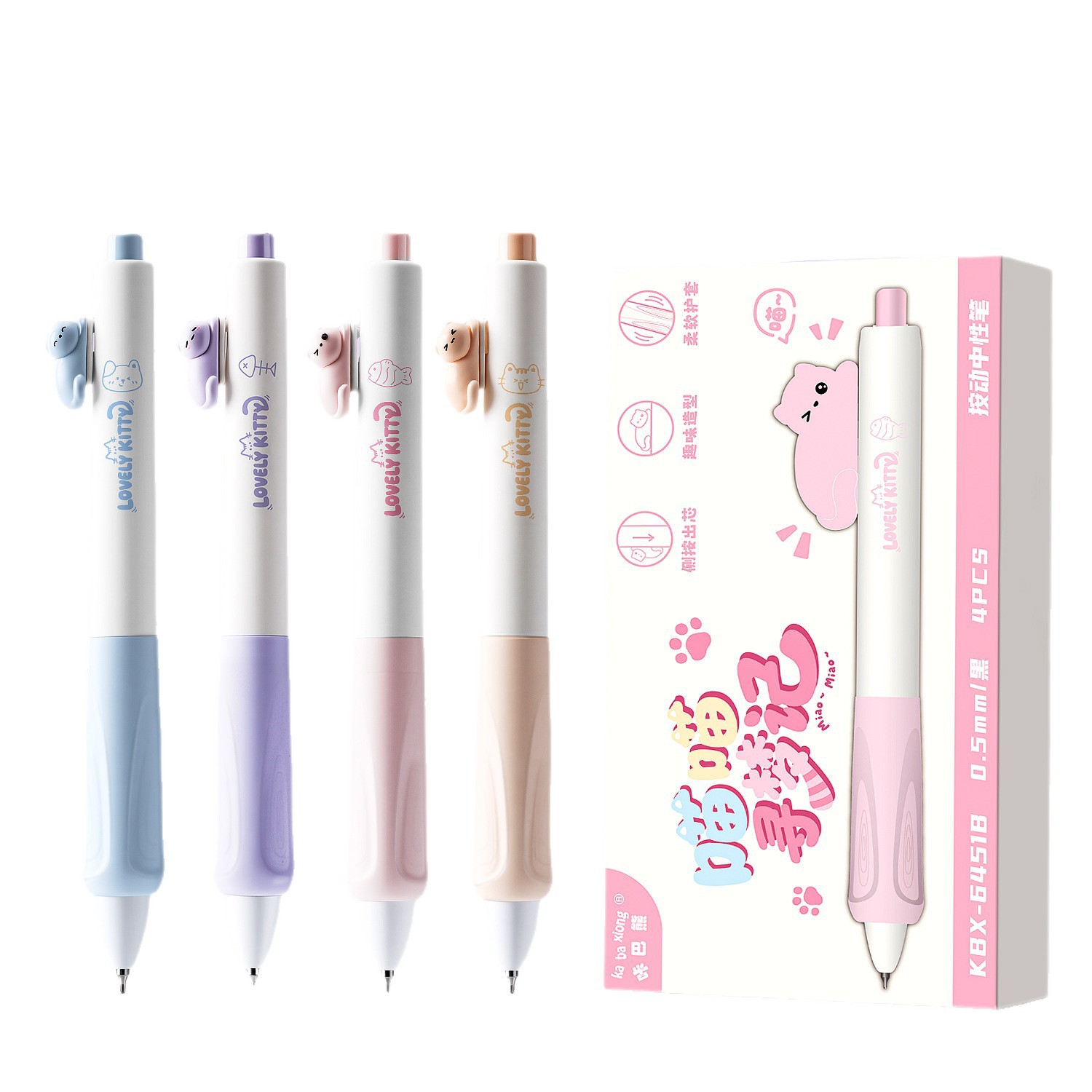 Soft Palette Retractable Gel Pens - Image 5