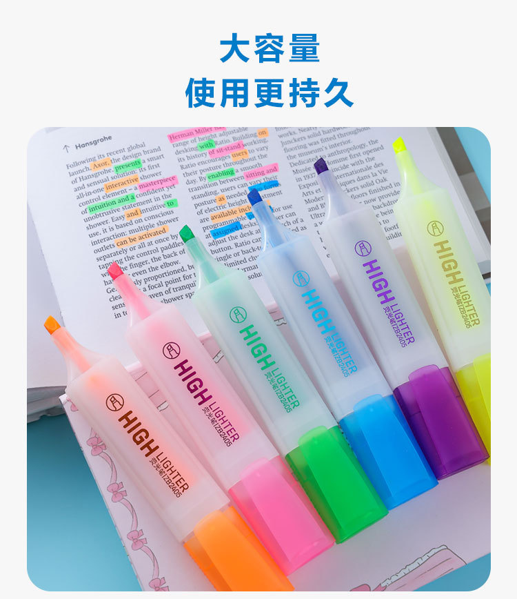 Bright Notes Chisel Highlighters - product detail 5