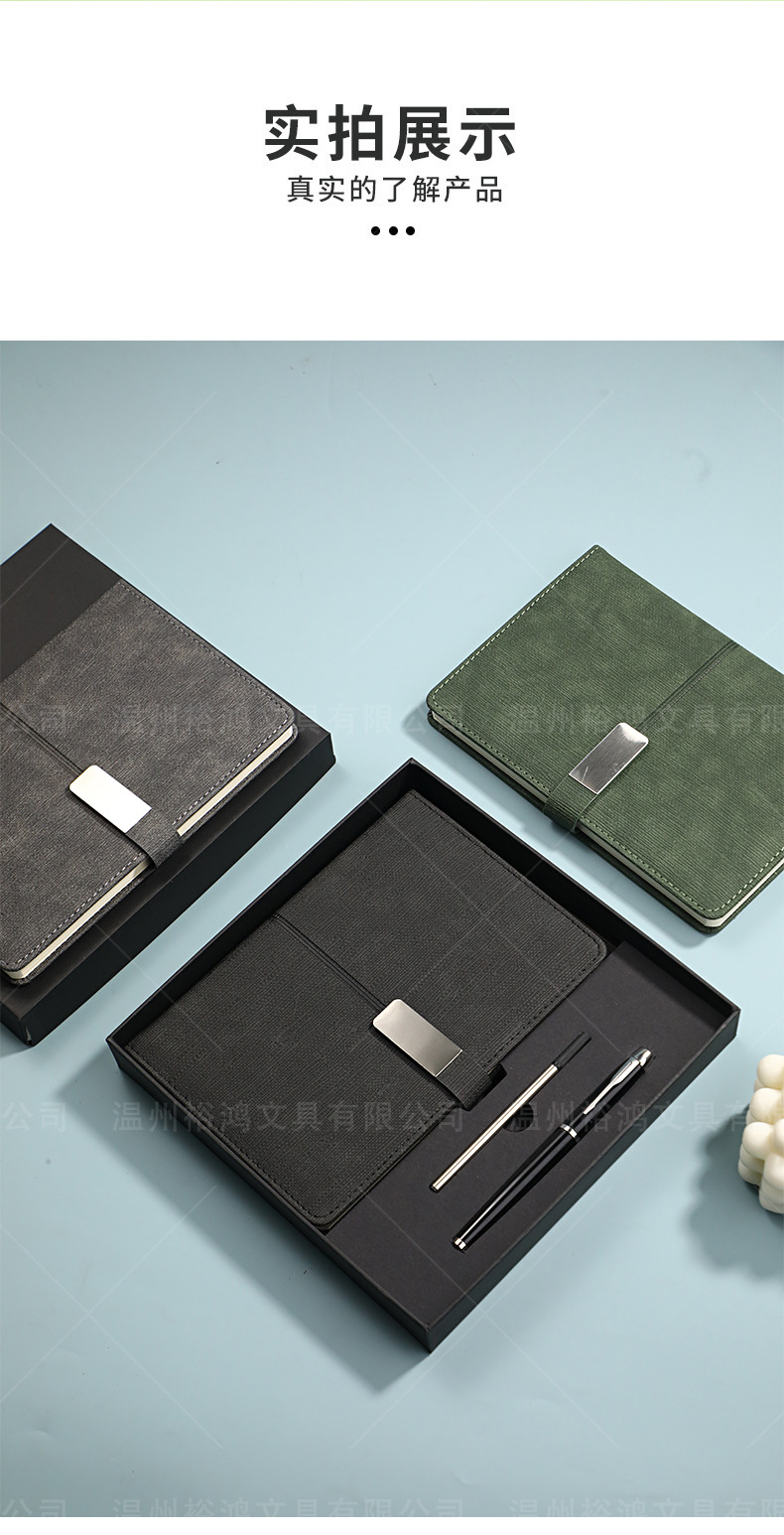 A5 Clasp Notebook - product detail 28