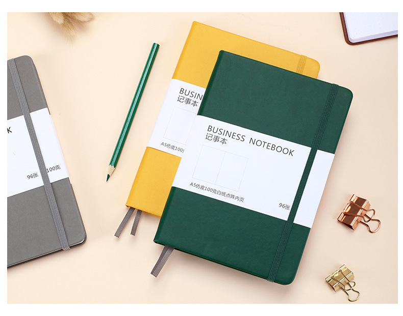 A5 Hardcover Dot Grid Journal - product detail 10