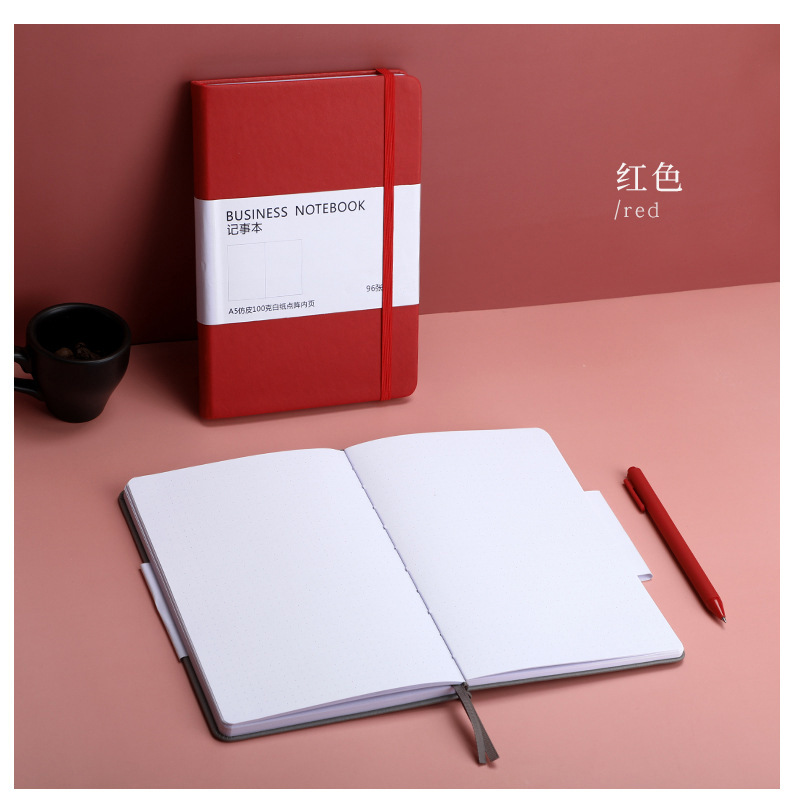 A5 Hardcover Dot Grid Journal - product detail 12