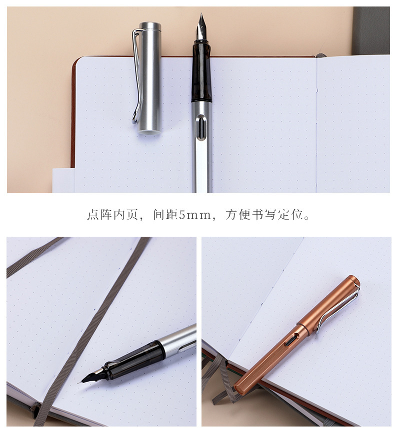A5 Hardcover Dot Grid Journal - product detail 6