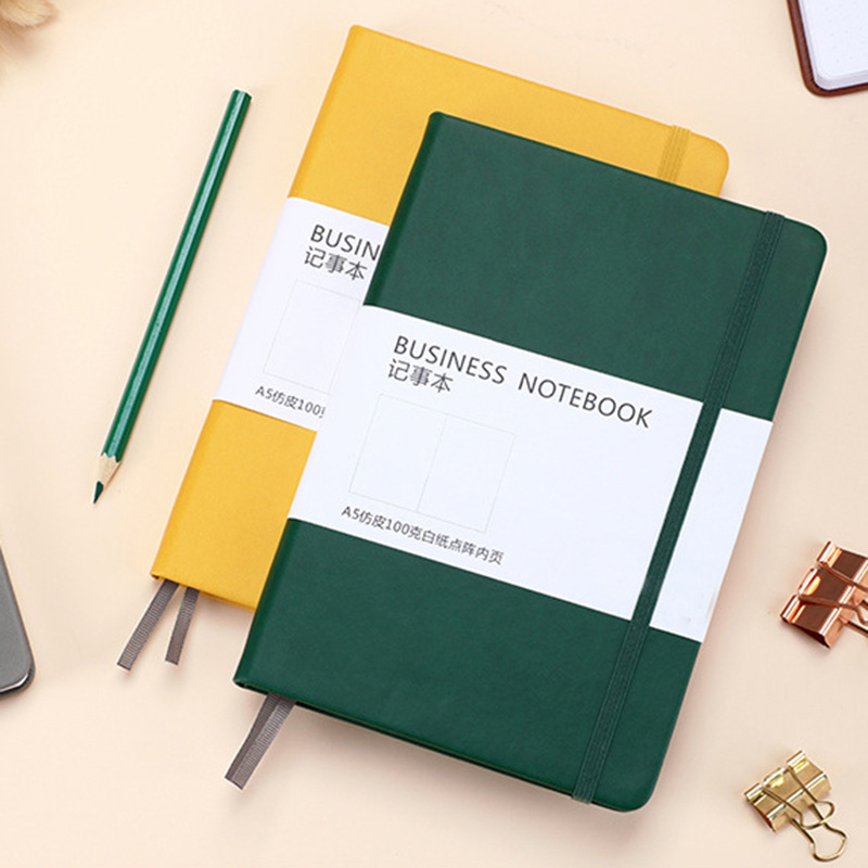 A5 Hardcover Dot Grid Journal