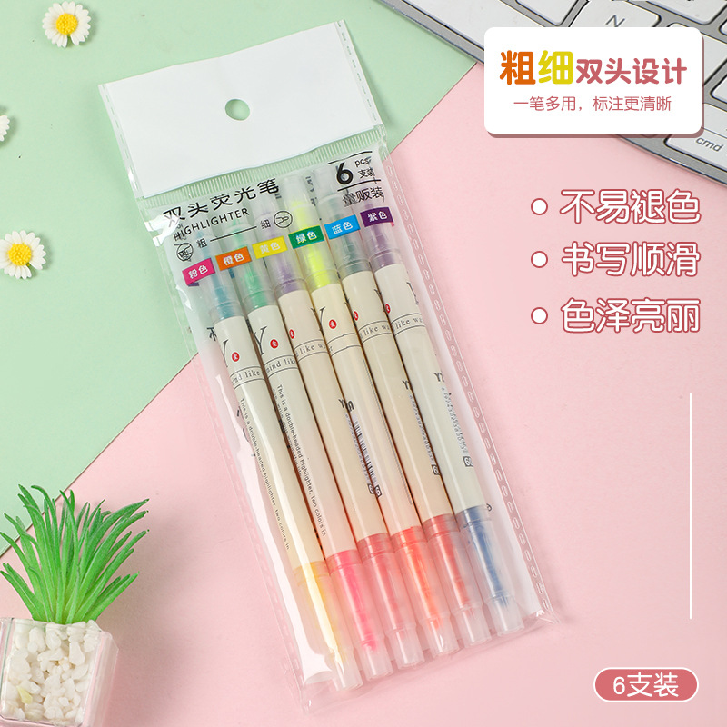 Dual-Ended Candy Highlighter Set - product detail 3