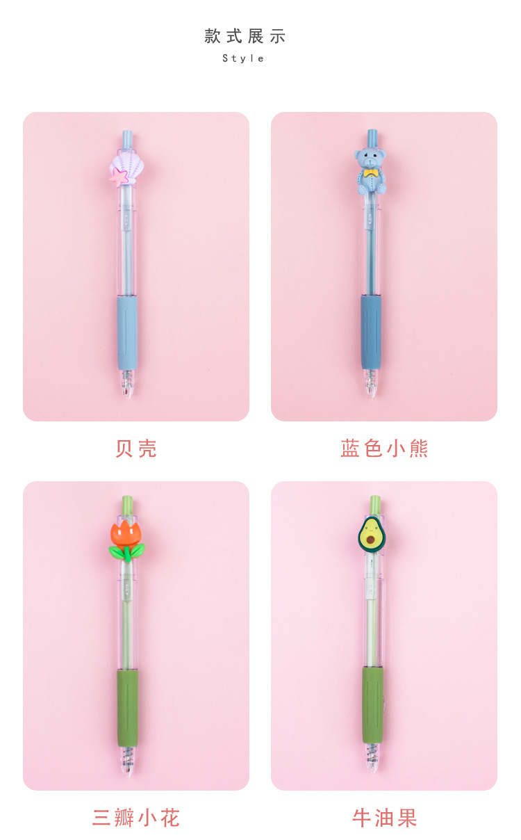 Little Character Retractable Pens - product detail 19