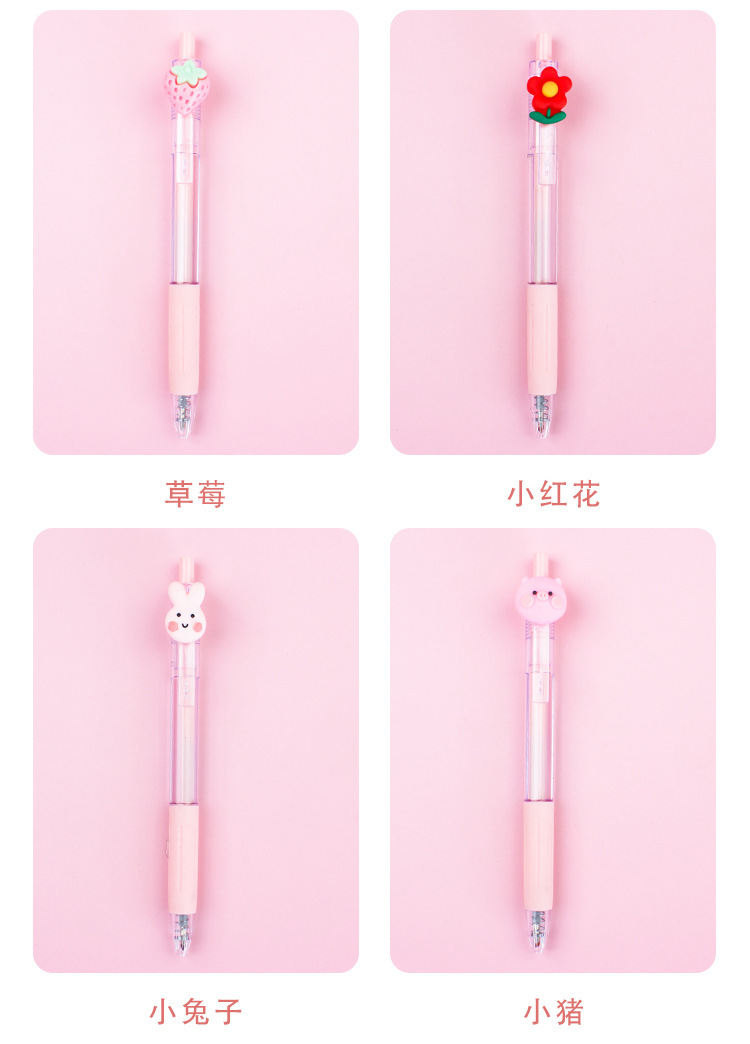 Little Character Retractable Pens - product detail 21