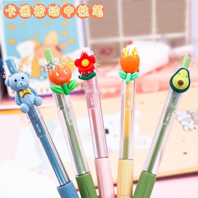 Little Character Retractable Pens