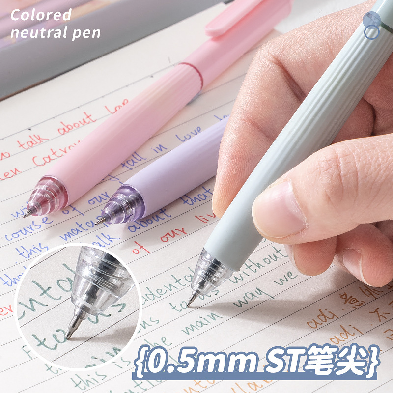 Retro & Cream Color Gel Pens - Image 3
