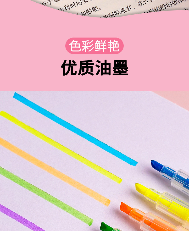Dual-Tip Highlighting Pens - product detail 6