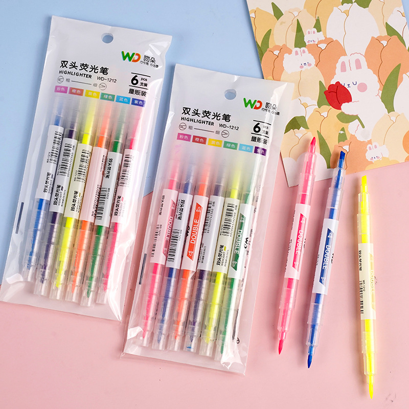 Dual-Tip Highlighting Pens