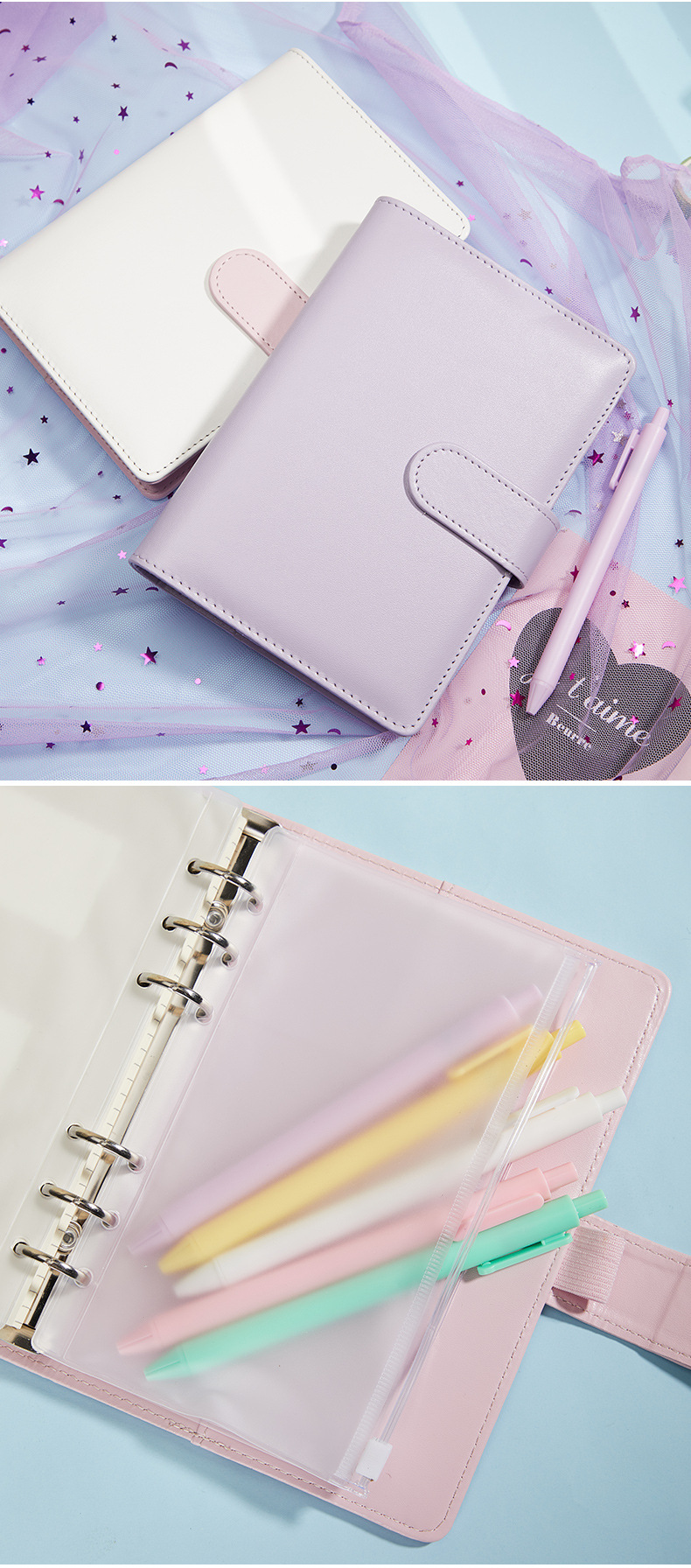 Pastel Refillable Notebook - product detail 13