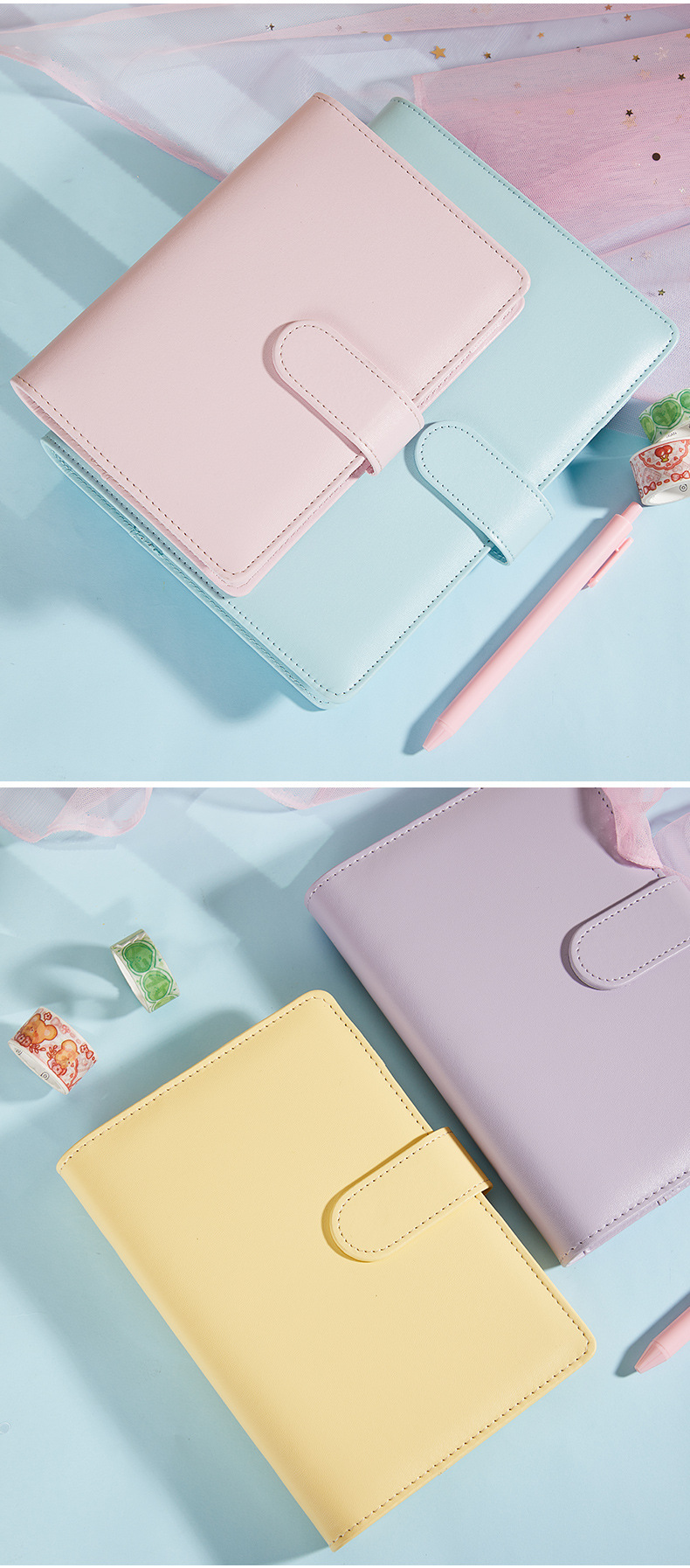 Pastel Refillable Notebook - product detail 15
