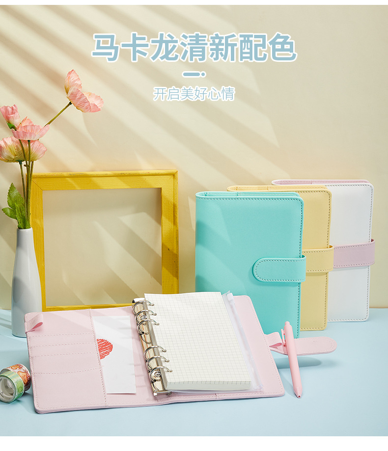 Pastel Refillable Notebook - product detail 3