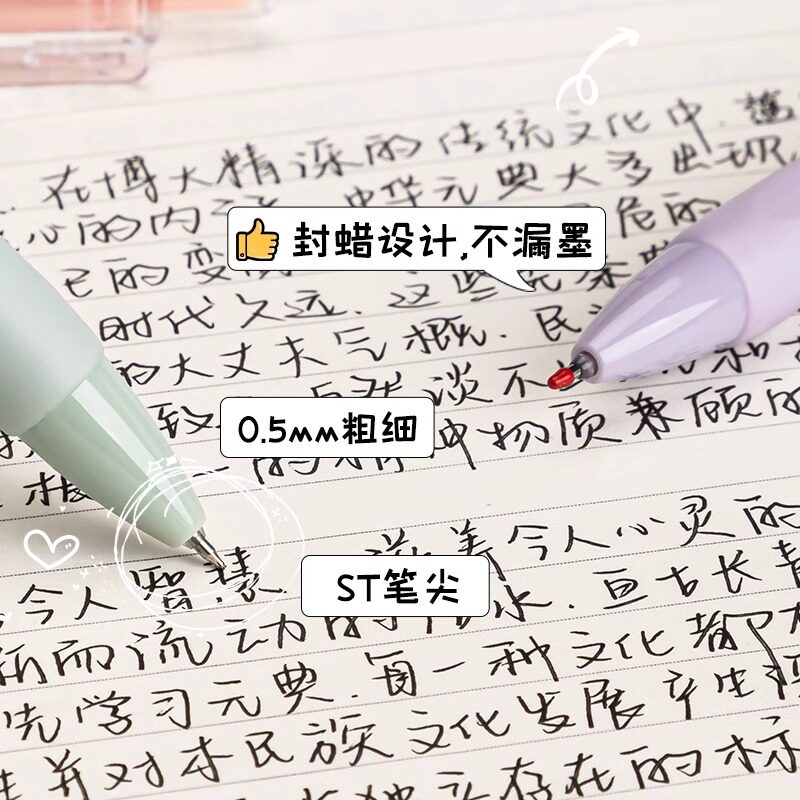 Study Desk Gel Pen Sets - product detail 4