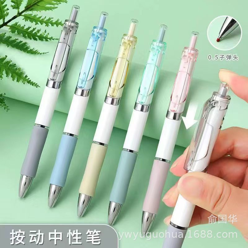 Muted Color Click Pens - product detail 3