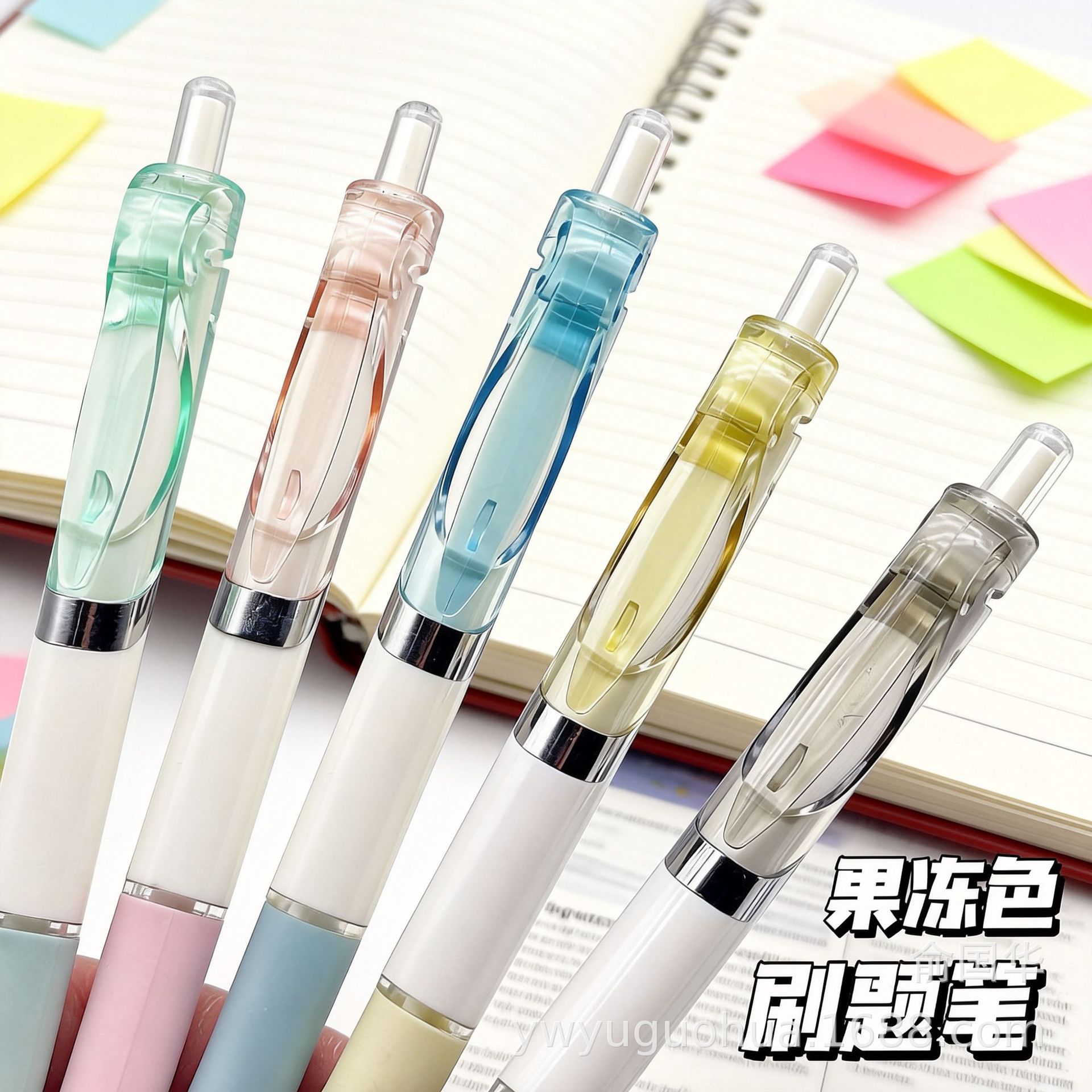 Muted Color Click Pens - Image 3