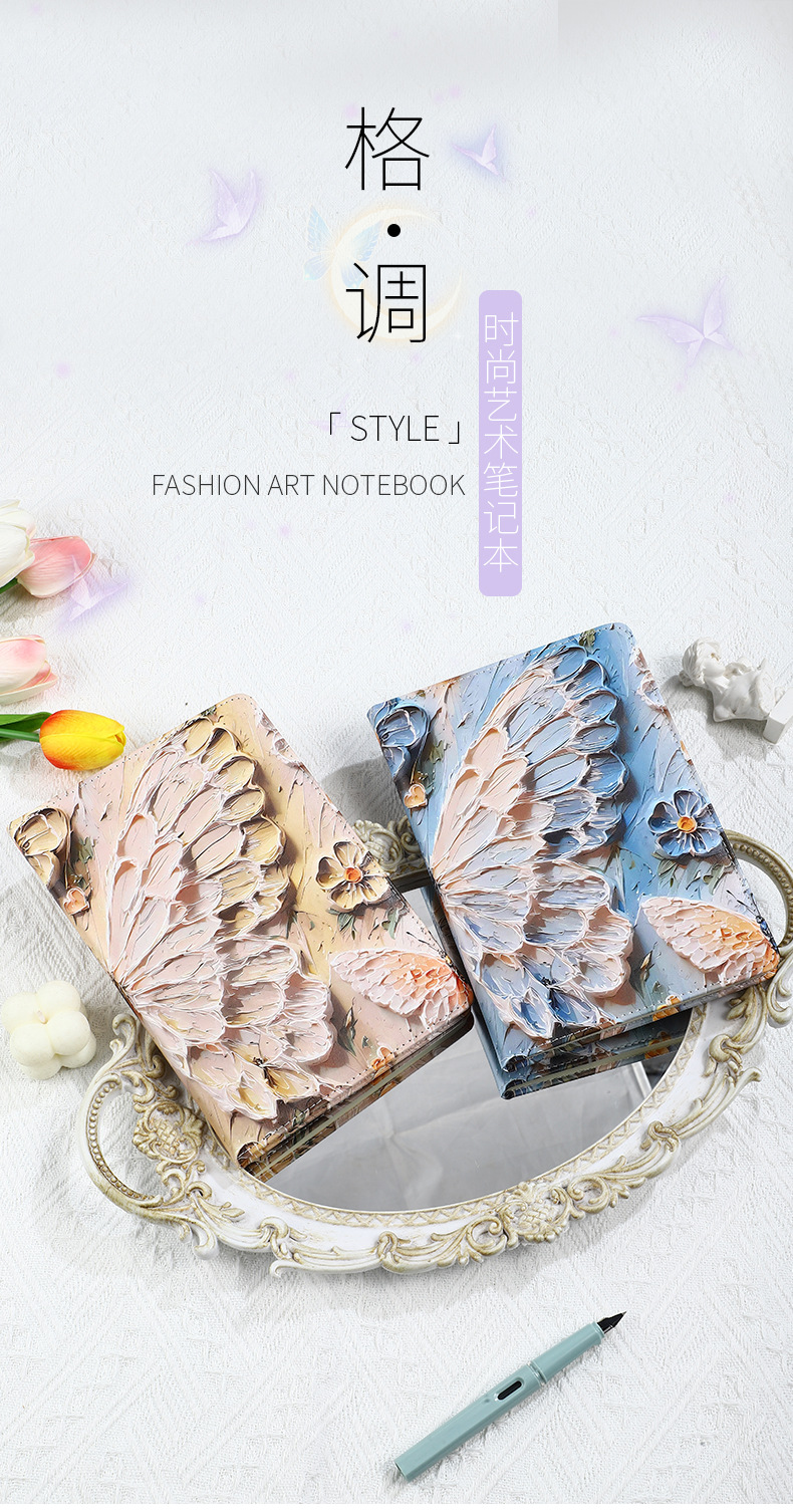 A5 Butterfly Art Journal - product detail 7