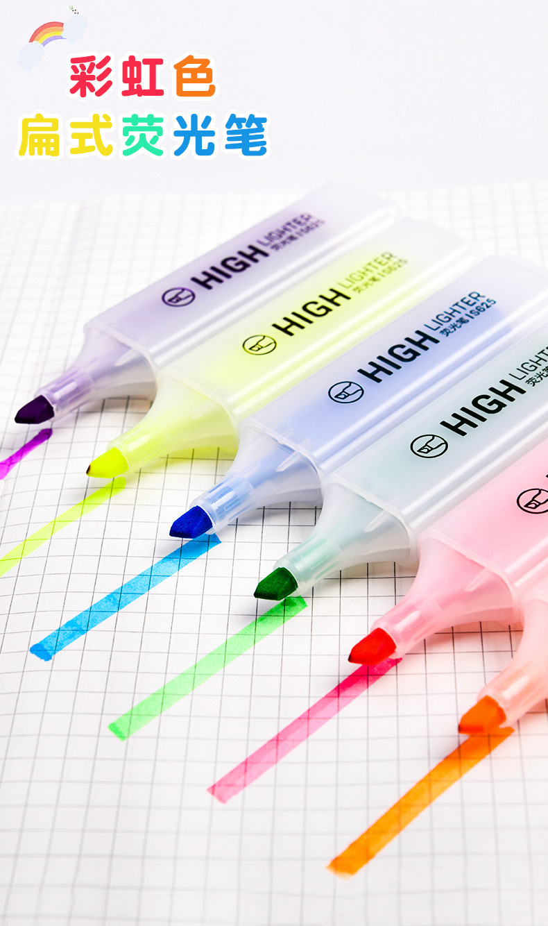 Candy Color Broad-Tip Highlighter - product detail 1