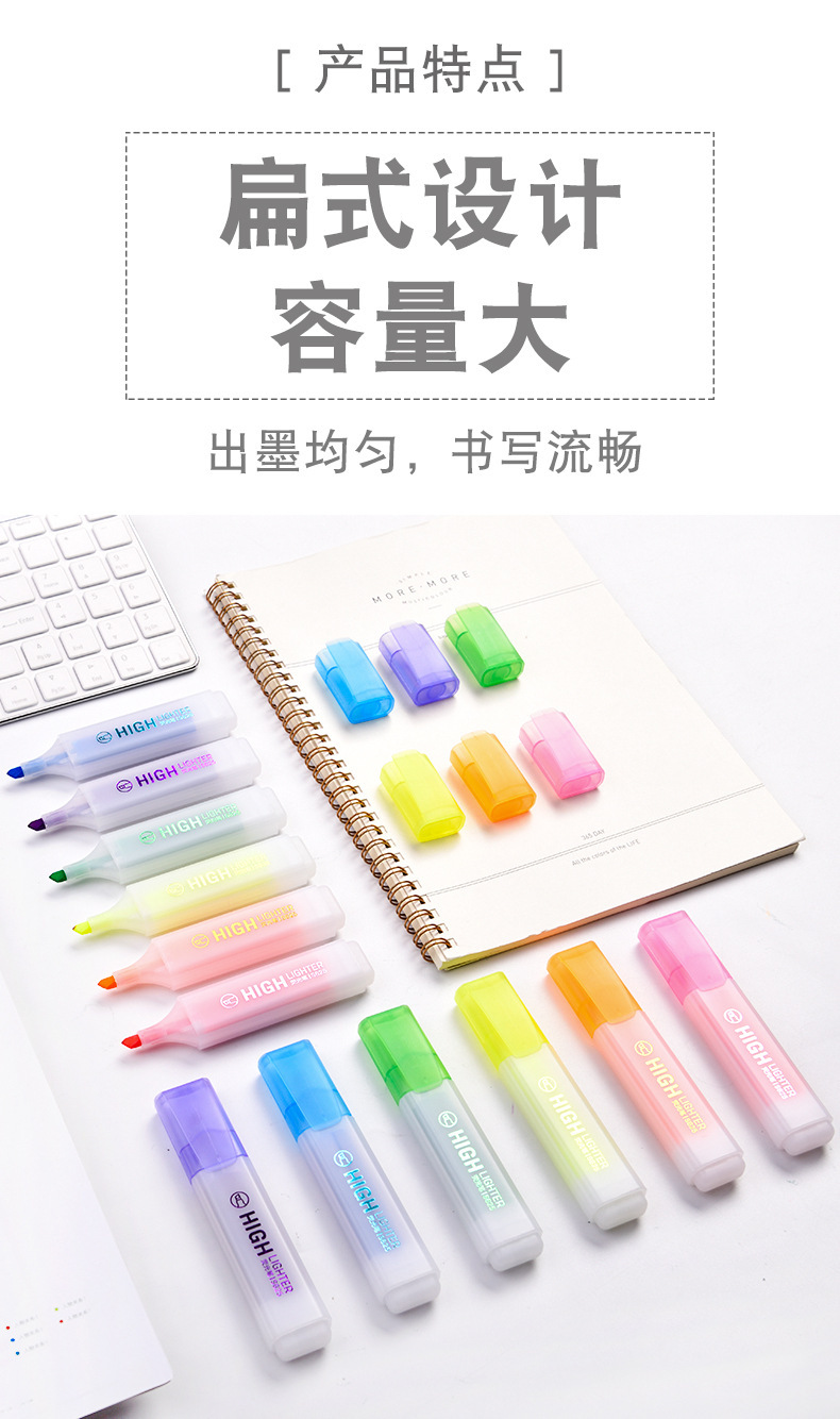 Candy Color Broad-Tip Highlighter - product detail 3