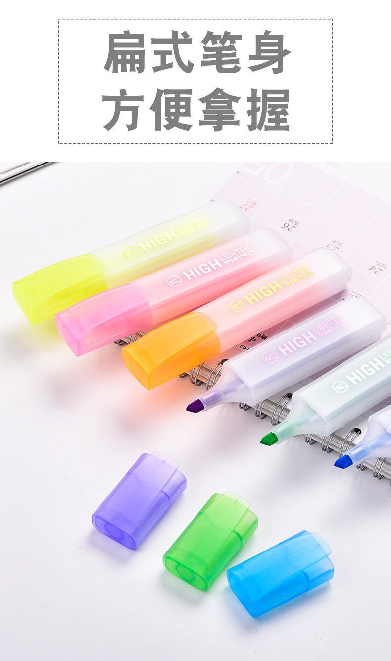 Candy Color Broad-Tip Highlighter - product detail 7