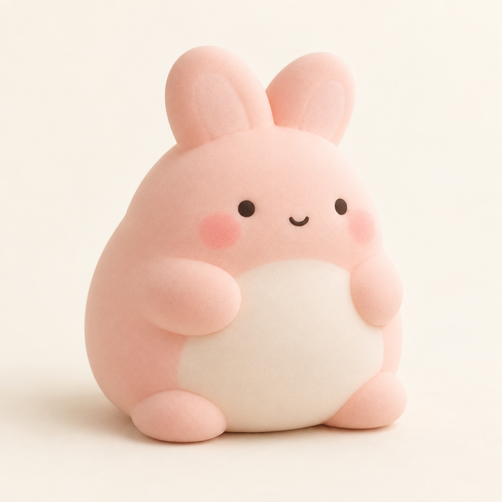 Peach Mochi Bunny Squishy